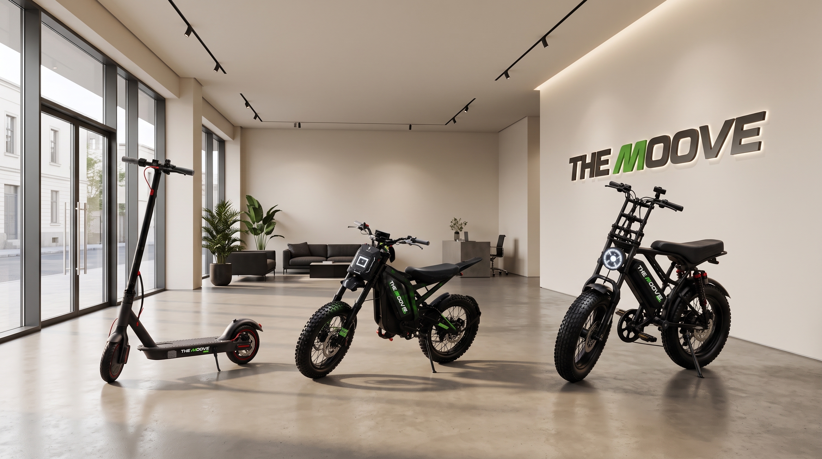 Showroom THE MOOVE Casablanca - Électromobilité Premium Maroc