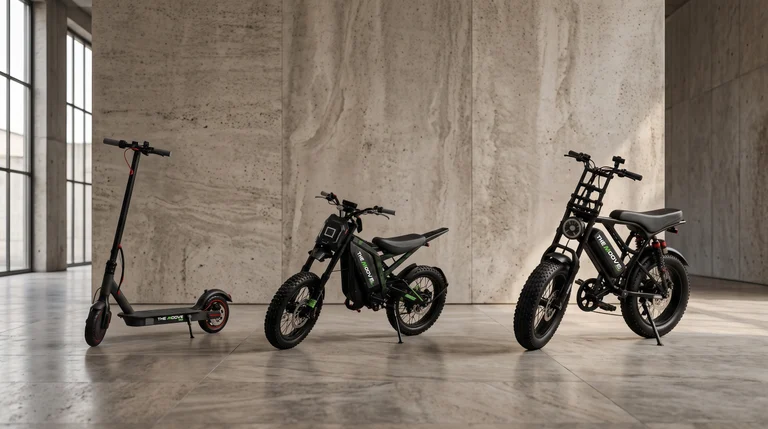 Gamme Complète THE MOOVE - Les 3 Architectures Électromobilité (Mode Jour)