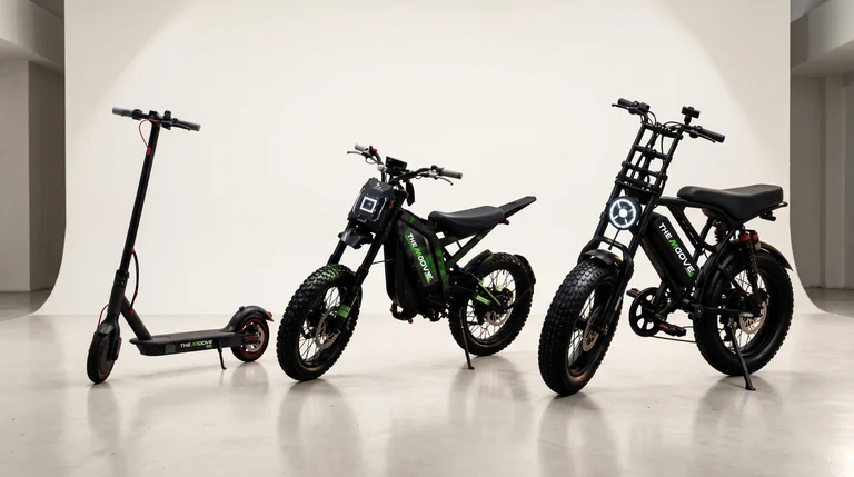 Gamme Complète THE MOOVE - Les 3 Architectures Électromobilité (Mode Jour)
