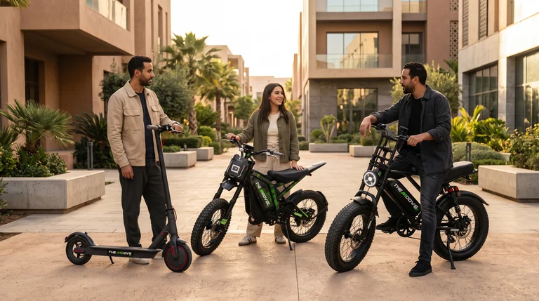 Gamme Complète THE MOOVE - Les 3 Architectures Électromobilité (Mode Jour)