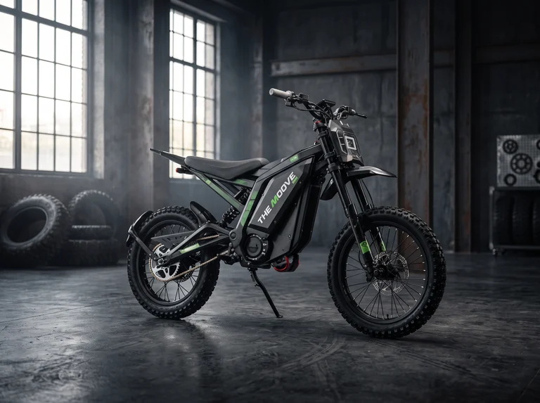 Moove Cross Off-Road - Fourche Inversée & Châssis Aviation 6061-T6 (Mode Nuit)